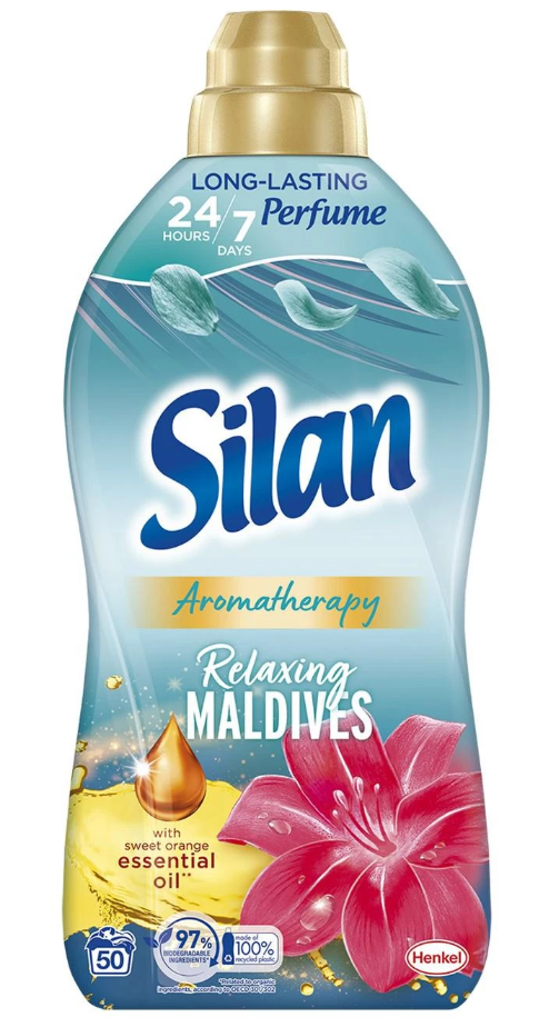 SILAN Кондиціонер-ополіскувач Ароматерапія Райські Мальдіви 1100 мл